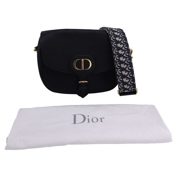 Dior Medium Grained Dior Bobby Bag in Black Calfskin Leather - Picture 4 of 10